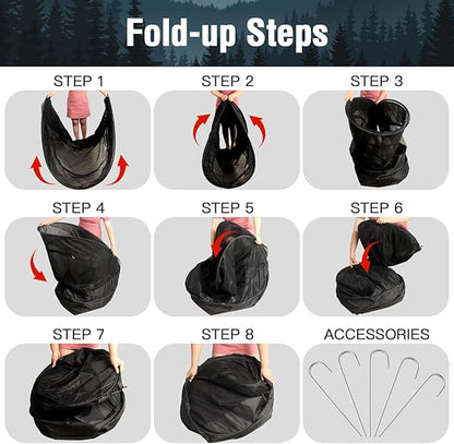 Single Person Pop Up Tent, 1 Person Mosquito Net Tent