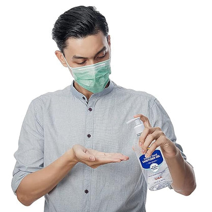 Zep Instant Hand Sanitizer Gel 70% Alcohol 500Ml Case of 12 - Exceeds CDC Recommendations - Kills 99.9% of Germs (355801)