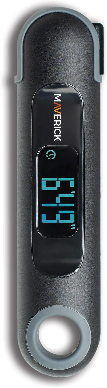 Maverick PT-75 2-in-1 Digital Instant-Read Thermometer with Built-in Automatic Count Up Timer Great for Meat, Grill, Barbecue & Kitchen