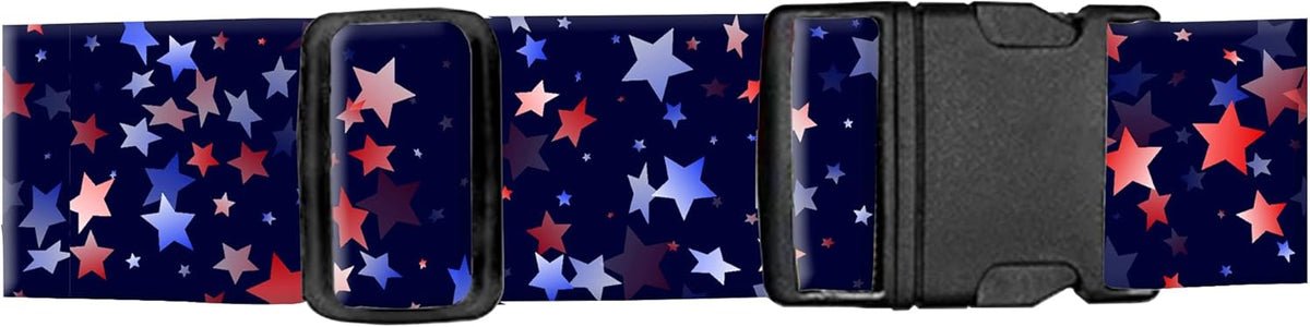 Luggage Straps for Suitcases, Adjustable Travel Belt, Durable Wide Luggage Strap, Cute Suitcase Strap Identifiers with Buckle, Bag Straps for Luggage, Luxury Colorful Stars