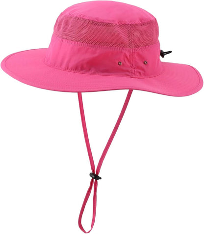Home Prefer UPF 50+ Men's Sun Hat Wide Brim Bucket Hat UV Protection Hat for Mens Womens Beach Safari Gardening Golf Fishing