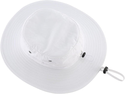 Home Prefer UPF50+ Mens Sun Hat Wide Brim Fishing Hat Sun Protection Beach Gardening Bucket Hat for Men Women