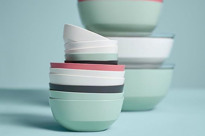 Mepal - Serving bowl 4 pieces Silueta - Dishwasher & microwave resistant -