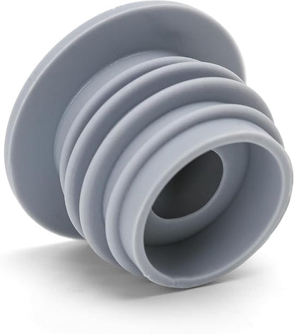 Pack of 2 Washing Machine Hose Sealing Rings, Strainer Drain Pipe Silicone, Anti-Odor Floor Plug, Sewer Deodorant Ring Cover Seal for Washer Kitchen Bath - 2 Sizes (35-40mm) and (45-50mm)