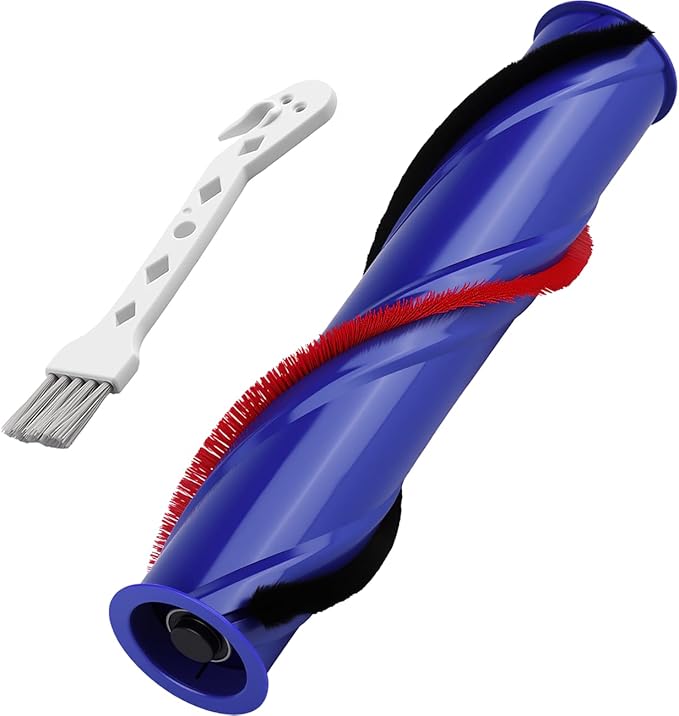V6 Roller Brush Replacement Parts Compatible with Dyson V6 Animal Absolute Cordless Vacuum,V6 Brush Cleaning Head Accessories.Part No. 966821-01, 966084-01 (4-Prong, tip is 4.5 cm