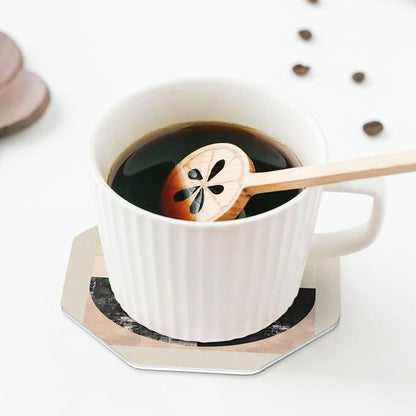 Minimal Abstract Shapes Print Coasters