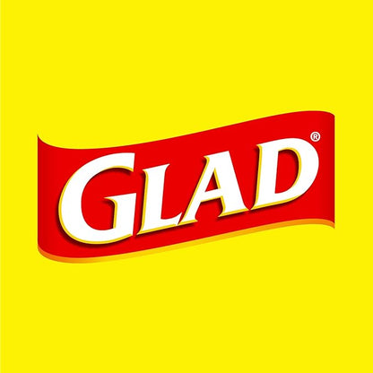 Glad ForceFlex Tall Kitchen Trash Bags, 13 Gallon, Fresh Clean, 80 Count (Package May Vary)