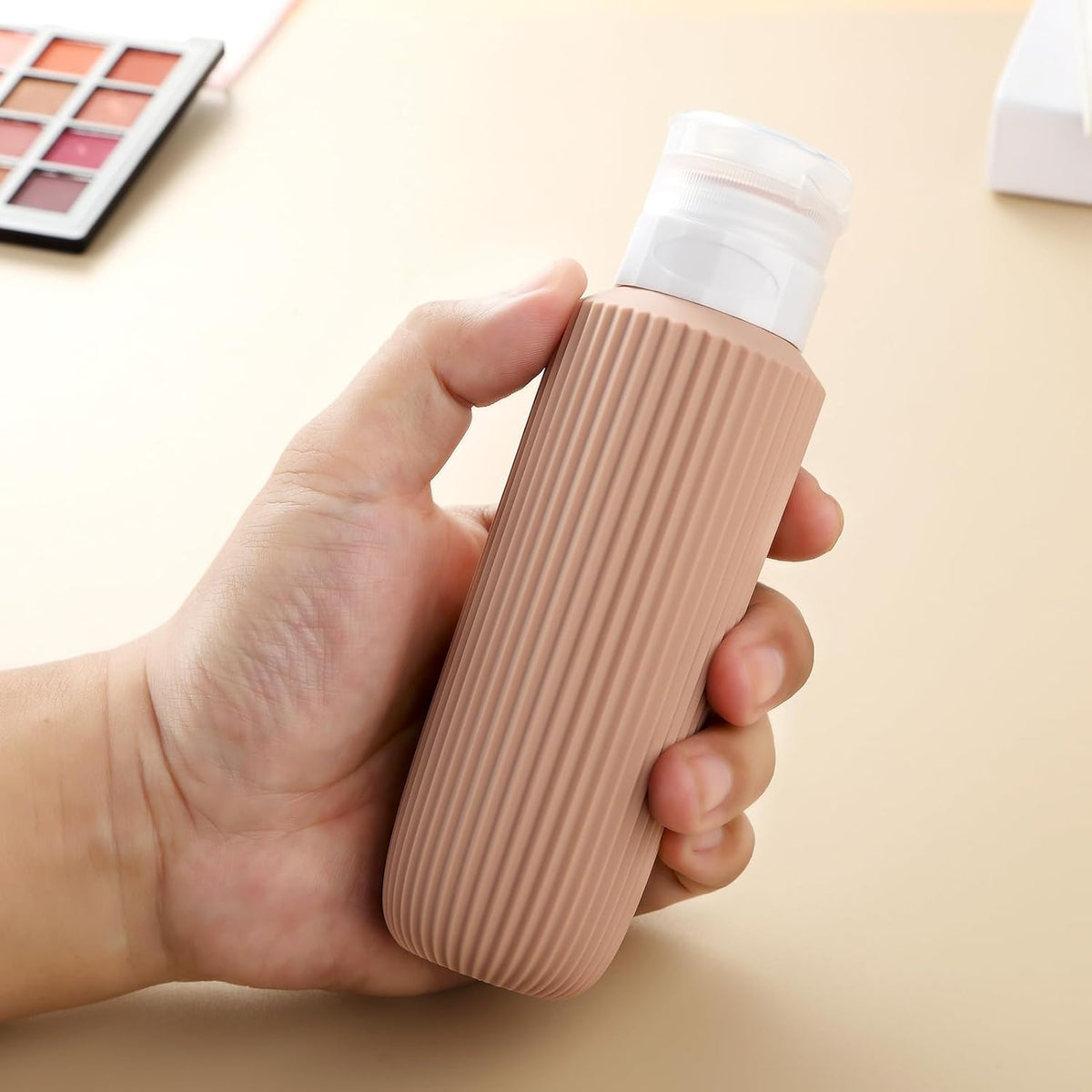16 Pack Travel Bottles for Toiletries, Large 6oz Silicone Travel Containers jar for Toiletries, Leak Proof Refillable Liquid Shampoo And Conditioner Travel Essentials toiletry Bottles