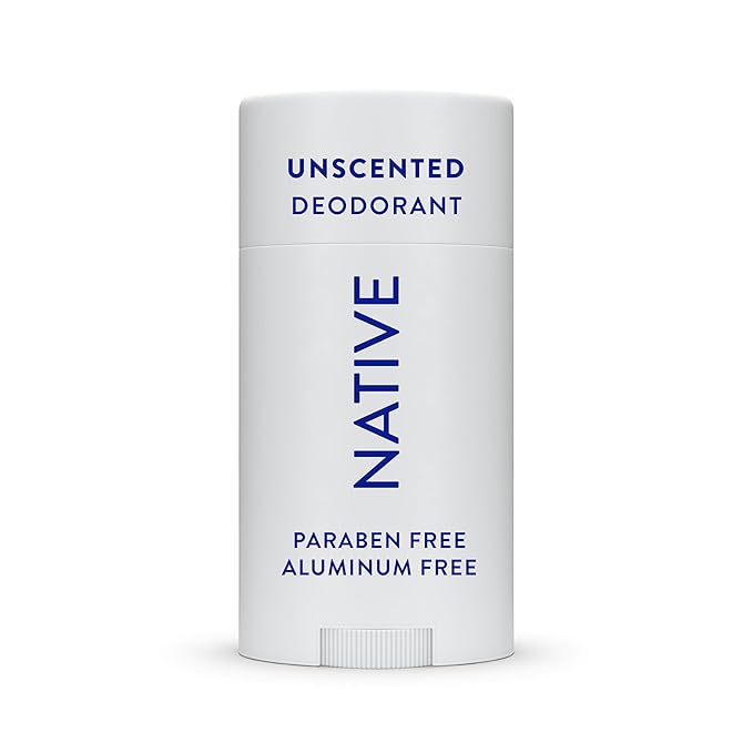 Native Deodorant Contains Naturally Derived Ingredients, 72 Hour Odor Control | Deodorant for Women and Men, Aluminum Free with Baking Soda, Coconut Oil and Shea Butter | Unscented