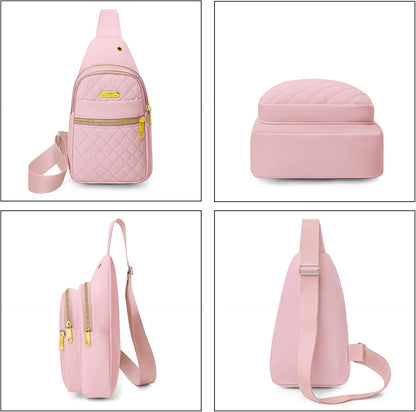 Small Sling Bag For Women Men Casual Crossbody Sling Backpack