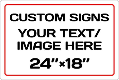 Personalized signs,Aluminum Weatherproof Metal Sign,Optional reflective,Personalized Text And picture Here,for garden, door sign, business,factory
