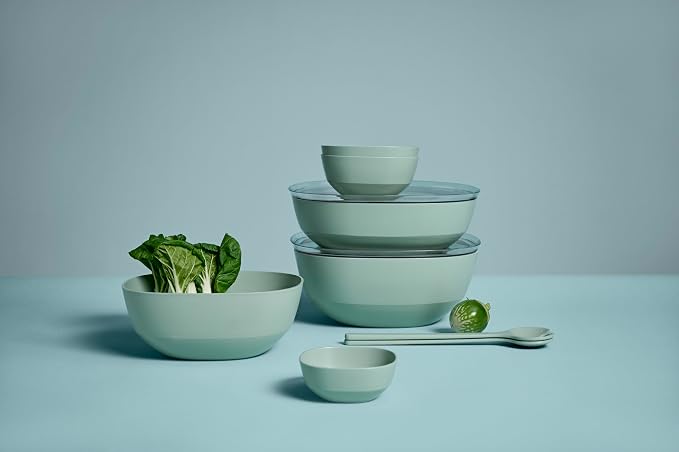 Mepal - Serving bowl 4 pieces Silueta - Dishwasher & microwave resistant -