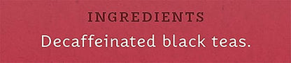 Stash Tea Decaf English Breakfast Black Tea - Decaf, Non-GMO Project Verified Premium Tea with No Artificial Ingredients, 18 Count (Pack of 6) - 108 Bags Total