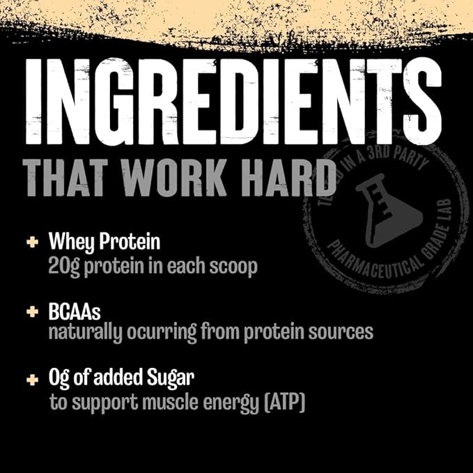 Animal 100% Whey Protein Powder Samples & Shaker Bottle – Real Instant Iced Coffee Whey + 20g of Protein, 120mg of Caffeine Meal Replacement with BCAA – Cold Brew Latte, 3 Single-Serving Packets