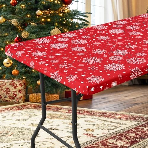 homing Rectangle Table Cloth Cover 8 Foot Elastic Fitted Tablecloth