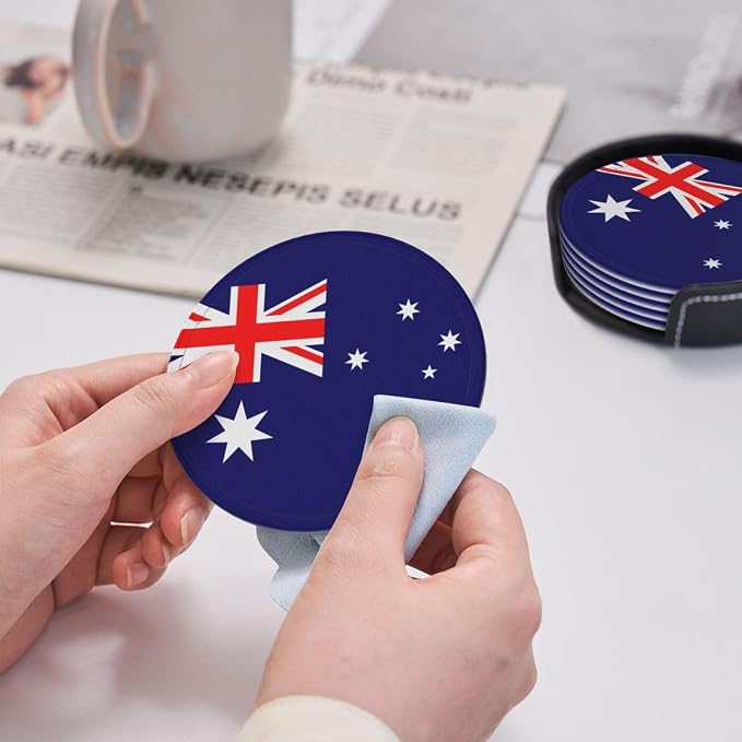 Australian Flag, Coasters for Drinks