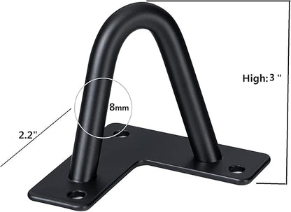 Hairpin Legs Black 4 Piece Set - DIY 3" Metal Table Legs for Cabinets, Wardrobes, TV Cabinets, Drawers, Nightstands, Jewelry Boxes, Coffee Tables and More