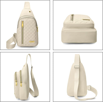 Small Sling Bag For Women Men Casual Crossbody Sling Backpack