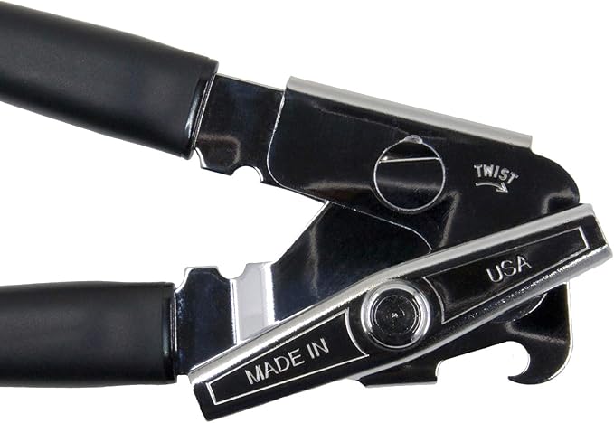 World's Best Can Opener - Made in USA - Sold by Vets - Easy Turn - Manual Can Opener