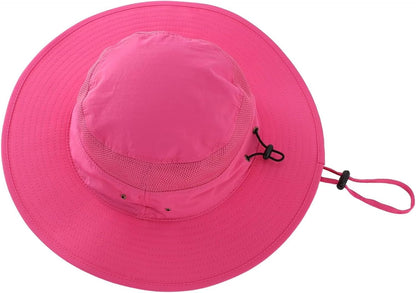 Home Prefer UPF 50+ Men's Sun Hat Wide Brim Bucket Hat UV Protection Hat for Mens Womens Beach Safari Gardening Golf Fishing