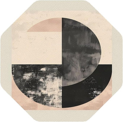 Minimal Abstract Shapes Print Coasters