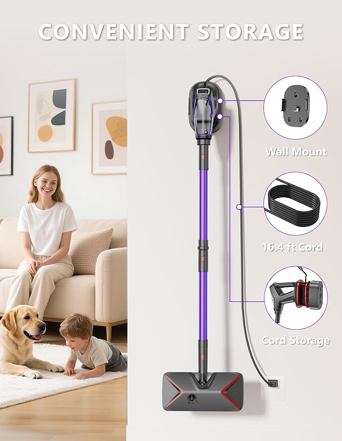 Steam Mop for Floor Cleaning, Heavy Duty 29-in-1 Steam Cleaner for Home with Detachable Handheld Steamer, for Hardwood, Tile, Walls, Grout, Windows, Furniture and Decks