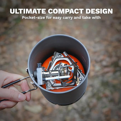 Fire-Maple Torch Gas Stove – Ultralight Backpacking Camping Stove, Built-in Piezo Ignition, Stainless Steel & Aluminum Alloy, Compact & Portable, Ideal for Hiking & Outdoor Cooking