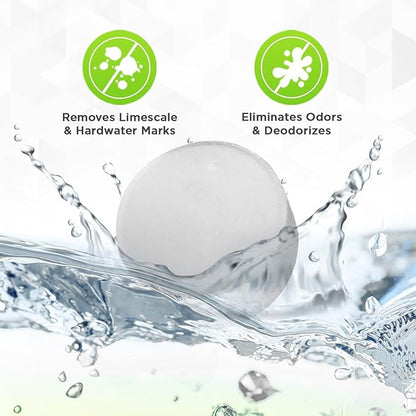 Renuv Heavy Duty Washing Machine Cleaner Descaler Tablets - Deep Cleaning for Front Load or Top Load Washer, 6 Pack