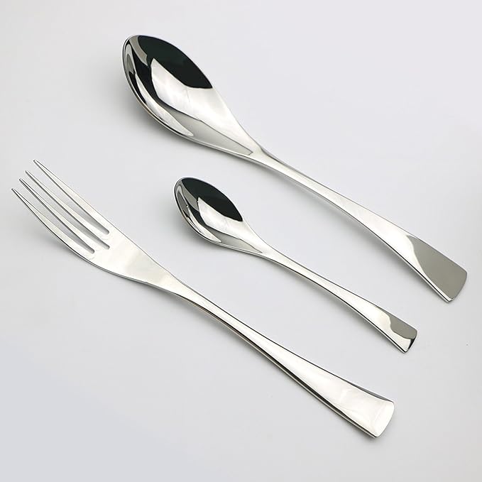 20-Piece 18/10 Stainless Steel Flatware Set, Service for 4