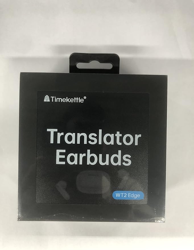 Timekettle WT2 Edge W3 Translator Device, Bidirection Simultaneous Translation, Translator Earbuds with 40 Languages, Offline Translator, Fast Reaction with Revolutionary Al Tech, Offline Version