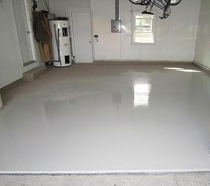 Coloredepoxies 10025 White Epoxy Resin Coating Made with Beautiful and Vibrant Pigments, 100% solids, For Garage Floors, Basements, Concrete and Plywood. 3 Gallon Kit