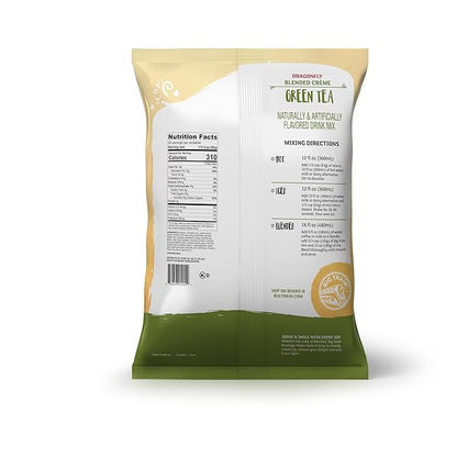 Big Train Dragonfly Green Tea Blended Crème Beverage Mix, 3.5 Pound (Pack of 1)