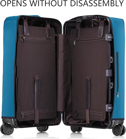 Transparent PVC Suitcase Cover, No Disassembly Required Clear Luggage Protector Suitcase Cover
