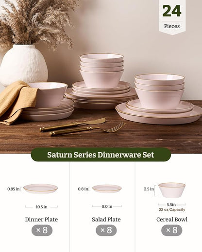 Famiware Saturn Stoneware Dishes Dinnerware Set