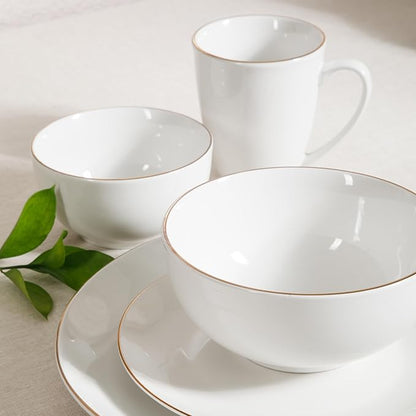 Gibson Home Ogalla 30 Piece Plates, & Mugs Dinnerware Set