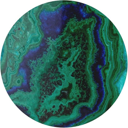 Agate Marble Green Coasters Set of 6 Coasters