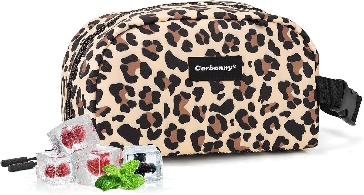 Small Cooler Bag Freezable Lunch Bag for Work School Travel,Leak-proof Small Lunch Bag,Small Insulated Bag For Kids/Adults,Freezer Lunch Bags,Freezable Snack Bag,Mini Lunch Bag 9.8x5.5x4 inch