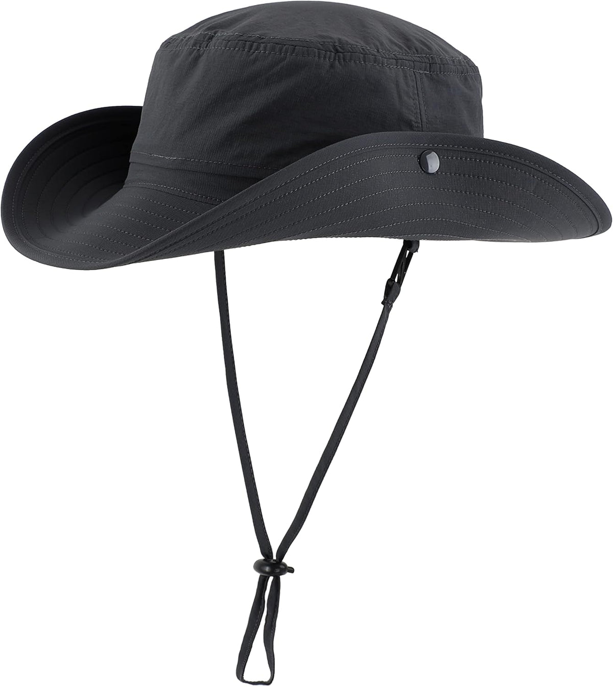 Connectyle Sun Hat for Men Women Outdoor UV Protection Safari Hat for Fishing Hiking Gardening Breathable Cowboy Hat UPF50