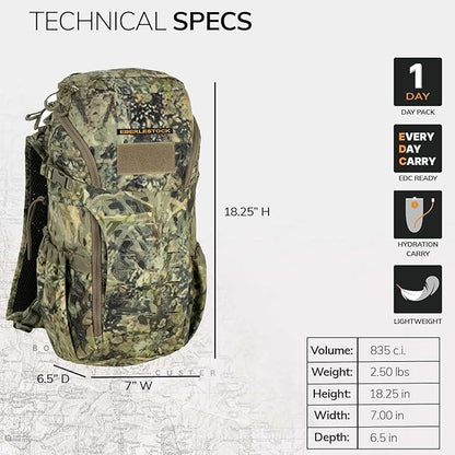 Eberlestock Bandit Pack - Rugged EDC Backpack Built for The Office Or The Outdoors