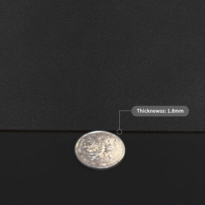Cover for Dresser Top - 12x88 Inch Waterproof Easy to Clean Can Conceal Flaws Protector The Table Top from Scratches Used for Coffee Table Dresser(Black+Black 12x88)
