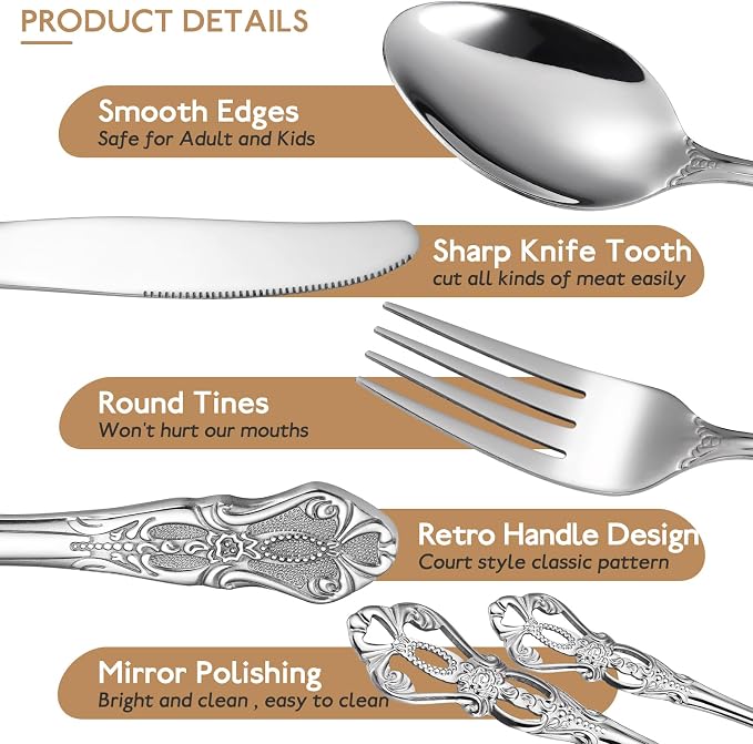 Gorgeous Retro Royal Silverware Set