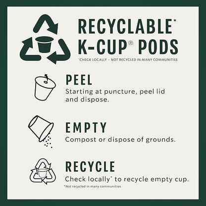 Starbucks K-Cup Coffee Pods, Flavored Hot or Iced Coffee, Caramel, 22 Keurig Pods