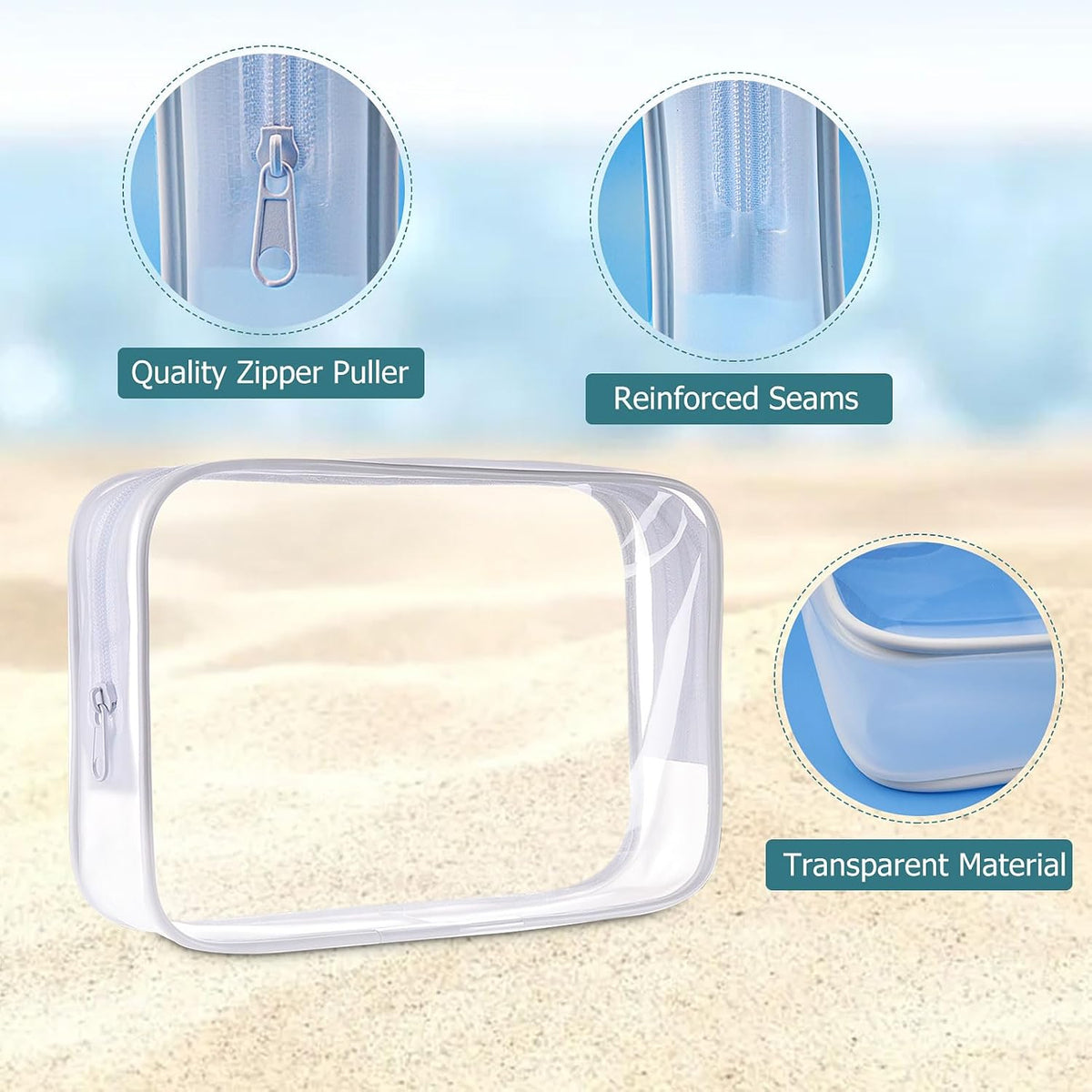 Cosywell Travel Bottles 4pcs 3.4oz Shampoo Containers TSA Approved Leak Proof Flip Cap Squeeze Bottles