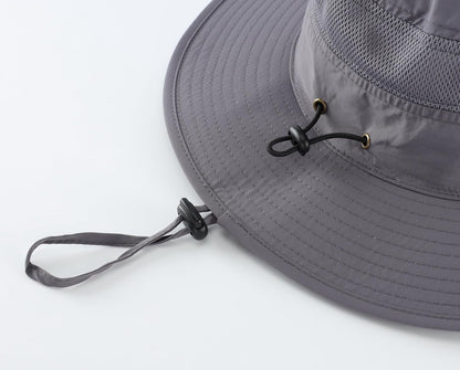 Home Prefer UPF 50+ Men's Sun Hat Wide Brim Bucket Hat UV Protection Hat for Mens Womens Beach Safari Gardening Golf Fishing