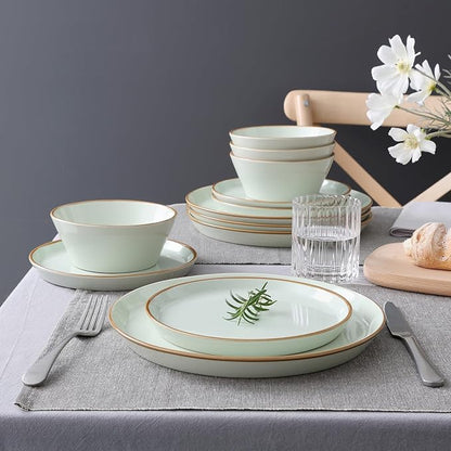 Famiware Saturn Dinnerware Sets, Ceramic Dishes
