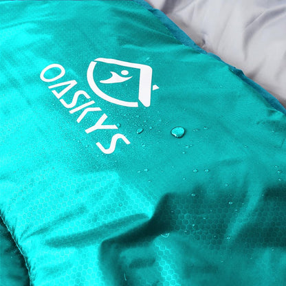 oaskys Camping Sleeping Bag - 3 Season Warm & Cool Weather - Summer Spring Fall Lightweight Waterproof for Adults Kids - Camping Gear Equipment, Traveling, and Outdoors