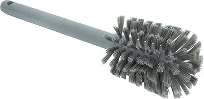 SPARTA Large Water Bottle Brush Ideal for Wide-Mouth Jars, Bottles and Tumblers, Dishwashing Tool with Handle for Home and Commercial Kitchens, Plastic, 12 Inches, Gray