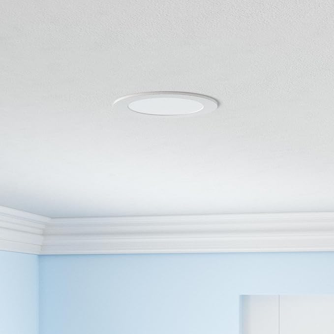 Govee Smart Recessed Lighting 4 Inch, Wi-Fi Bluetooth Direct Connect RGBWW LED Downlight, 65 Scene Mode, Work with Alexa & Google Assistant, LED Recessed Lighting with Junction Box, 850 Lumen, 4 Pack