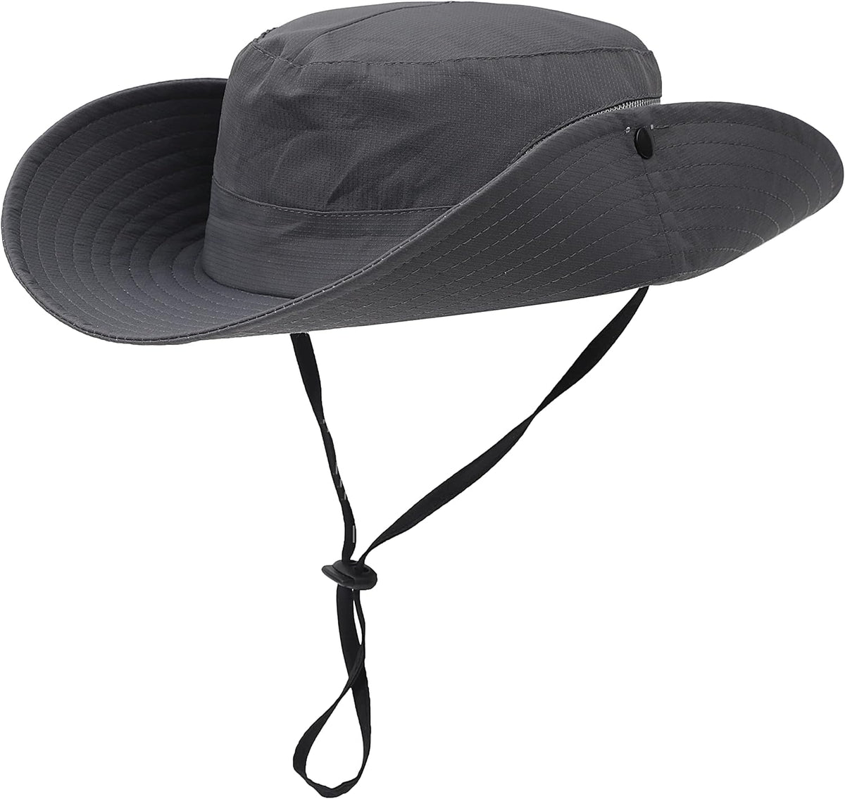 Womens Summer Sun Hat Beach Hat Wide Brim Outdoor UV Protection Hat Foldable Cool Mesh Ponytail Bucket Hat