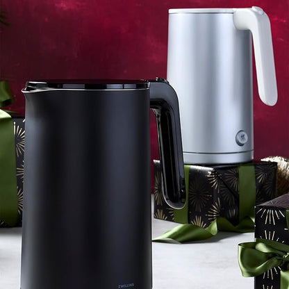 ZWILLING Enfinigy Cool Touch 1-Liter Electric Kettle, Cordless Tea Kettle & Hot Water - Black